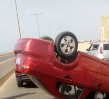Accident spectaculaire sur la VDN 3 vers Cambérène