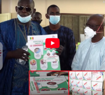Covid-19 : Baba Tandian fait un don d'une valeur de 2.500.000 F à l'hôpital Idrissa Pouye