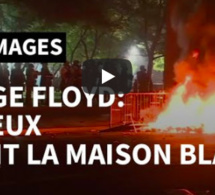 Mort de George Floyd: les images d’affrontements devant la Maison Blanche à Washington
