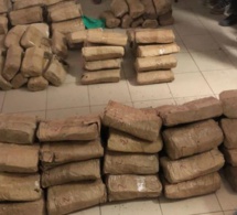 Saisie de 106 kg de drogue à Sandiara par la gendarmerie
