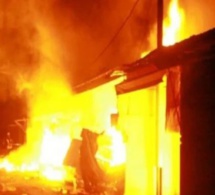 Kaolack : Incendie au marché central, dégâts évalués à plus de 100 millions