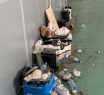 Les images insoutenables du Hangar des Pèlerins de l’aéroport Léopold Sédar Senghor après la grève des agents du nettoyage