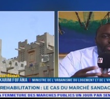 Abdou K Fofana crache ses vérité aux commerçants « Sandaga menetoul continé nii ndax amoul sécurité »