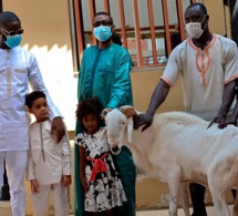 Tabaski : Le fils de Sidy Lamine Niasse présente ses vœux à Youssou Ndour et Cie