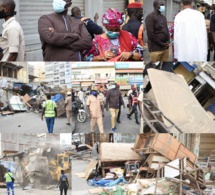 Urgent les premiers images de la démolition du marché Sandaga