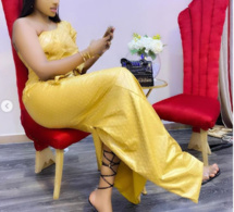 Oumou de la série "Golden" habillée comme une reine le jour de la Tabaski(Phos)