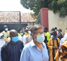 Voici les images de la Levée du corps de  Mansour Kama
