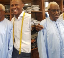 Le Président Lamine Diack est allé rendre visite à Assane Pene le fils de Oumar Pene