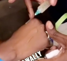 Malade, Wally Seck prend une piqûre et se fait filmer par…[Vidéo]