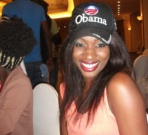 Fatoufine Niang porte la casquette de Obama pour le soutenir !