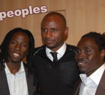 Le groupe Wageble et Patrick Viera