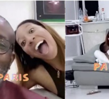 Bouba Ndour en toute complicité avec sa femme et ses enfants