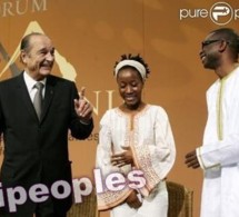 Youssou Ndour et l'ex president de la république Chirac!