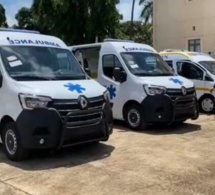 Lutte contre la COVID-19 : Le Sénégal fait un don de 03 ambulances médicalisées à la Guinée-Bissau