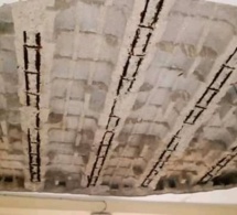 La dalle de la salle d’accouchement de la maternité de Dalifort Forail s’effondre (Photos)