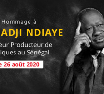 HOMMAGE A MONSIEUR EL HADJI NDIAYE, MEILLEUR PRODUCTEUR DE MUSIQUES AU SENEGAL. Ce mercredi 26 Août 2020