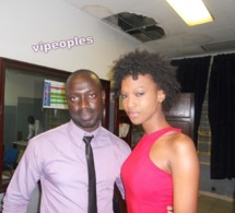 Miss black France et un ingénieur de la RTS