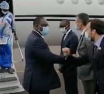 Vidéo-Macky Sall est arrivé à Paris, Regardez l’acceuil