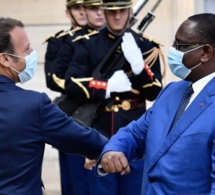 Macky Sall Reçu À L’Elysée Par Emmanuel Macron