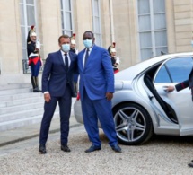 Les belles images de la visite du Président Macky en France