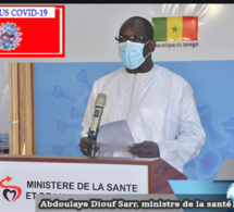 Covid-19: Le Sénégal enregistre 55 nouvelles contaminations, aucun décès signalé et 51 guéris