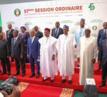 Niamey (Niger) : Ouverture de la 57ème session ordinaire de la Conférence des chefs d'État et de gouvernement de la Communauté économique des États de l'Afrique de l'Ouest (CEDEAO).