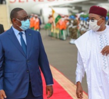 Les images de l’arrivée du président Macky Sall à Niamey
