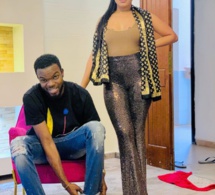 -Fraîchement mariés , Momo Wade et son épouse Ndeye Sokhna Sonko s’affichent en amoureux