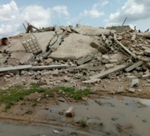 Kaolack : Un immeuble de 3 étages s'affaisse à Darou Ridwane.