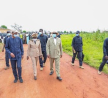 En images - Tournée économique: Macky Sall démarre par "Jamm Bugum"
