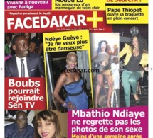 La Une de Facedakar Plus : Le journal devient magazine et passe à 20 pages pour 500 francs seulement!