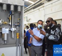 Maître Gims, Barack Adama et autres en visite dans l'usine de Kirène: Les images !