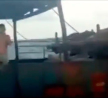 Exclusif : Voici le film de l’homme aspergé d’essence par les pêcheurs chinois