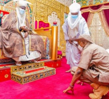 L’émir de Kano et une forte délégation nigériane à Médina Baye pour rencontrer le Khalife.