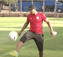 Séance d’entrainement des Lions du jour, El Hadj Diouf est dans la tanière !