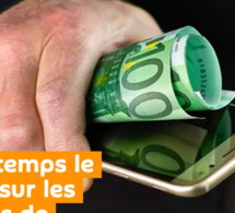 Voici combien de temps le coronavirus reste sur les billets et les écrans de smartphone