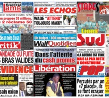 REVUE DES TITRES PAR NABOU NGOM A LA UNE DES QUOTIDIENS DU 13 OCTOBRE 2020