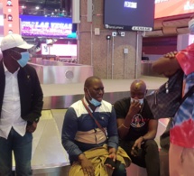 Arrivés Dj Boubs Niang Kharagne Sanekh Salam Vip Hair ndeye coumba et Aicha boutelimit a Las Vegas