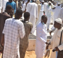 Camberène : Les images de l’enterrement des 3 fils du Khalife Cherif Abdoulaye
