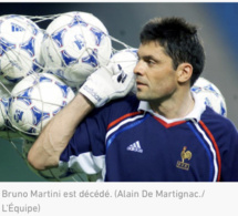 Bruno Martini, ancien gardien d'Auxerre et de l'équipe de France, est mort