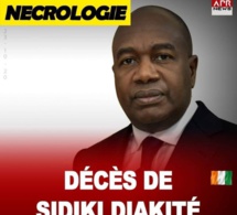 Nécrologie - Côte d'Ivoire: le ministre de l'Intérieur Sidiki Diakité est mort