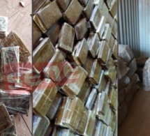 Kidira: 1376 kilos de Yamba et 05 kg de "Brown" saisis