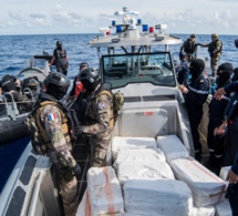 Cap Skiring: la Marine nationale intercepte une pirogue qui transportait une importante quantité de drogue
