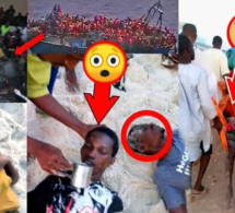 Voyage clandestin en Espagne : Les images insoutenables de la pirogue sénégalaise qui a échoué en Mauritanie