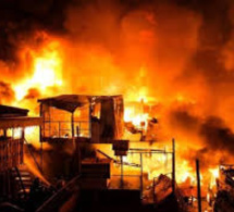 Pakk Sodida: Un violent incendie fait beaucoup de dégâts matériels
