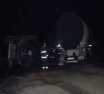 Kaolack : Les premières images de l’explosion de 2 camions citernes