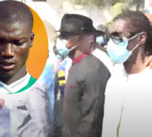 Rufisque: Diouf, Aliou Cissé et l’equipe 2002 défilent derrière le corbillard de Pape Bouba Diop