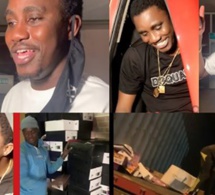 Cadeau Noël : Wally Seck décharge un conteneur d’habits et de jouets pour les enfants