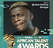 JAAW KETCHUP nominé aux African Talent Awards 2020 – « Ramener le trophée au nom de la culture sénégalaise »
