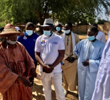 Exploitation agricole: Le Directeur de l’Emploi en visite de terrain au village de Ndiengue Diop